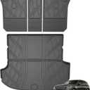 Cargo Mat for Genesis GV80 5-Seat 2021-2026 (Not for Coupe) Seat Back Mats