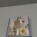 WOBANE Dual Motion Sensor Stair Lights Strip, Rechargeable 16.4ft LED Strip Lighting,150 LEDs Cuttable Tape Light for Hallway,Under Cabinet,Cupboard,Shelves,Gun Safe,Flexible,6000K White