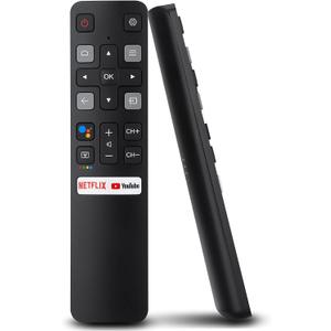 New Replaced Remote RC802V FNR1 Fit for TCL Android 4K Smart TV [NO Voice Function] 40S334 50S434 55S434 75S434 40S330 70S430 32S334 55S435 50S435 43S434 32S6500A 65P8S 65P8 49S6800FS 32S6500S 32A325