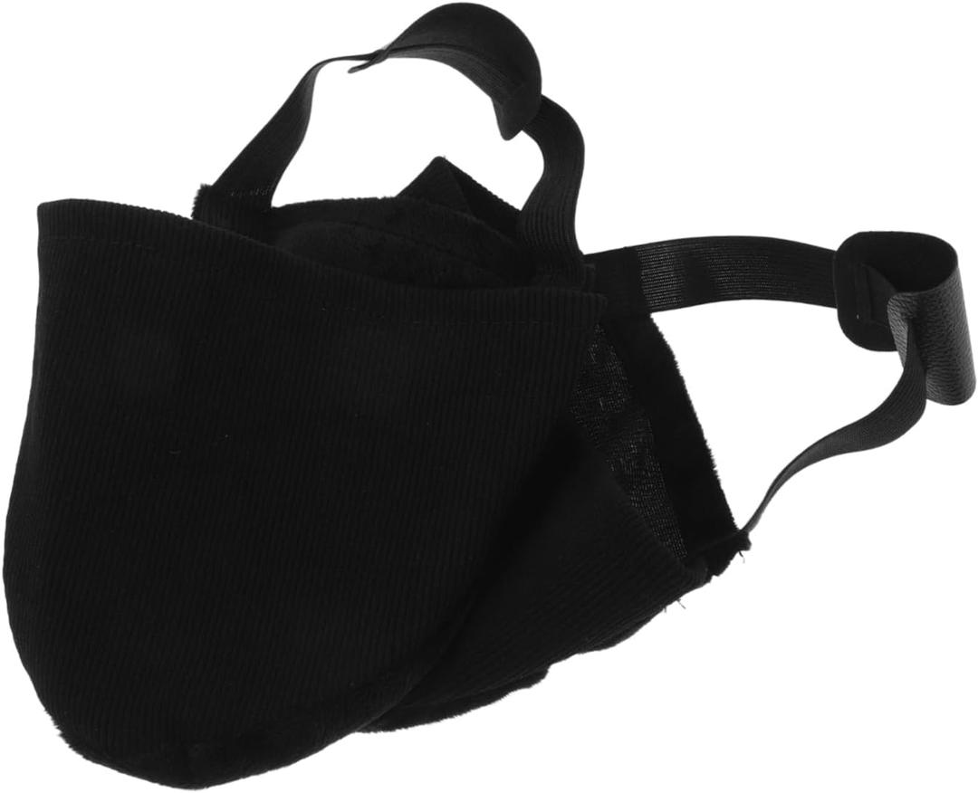 HONMEET Bowling Shoe Covers for Men and Women Non-Slip Bowling Shoe Sliders Durable Black Protector Accessories for Enhanced Performance and Protection