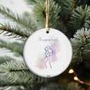to a Special Couple - 2025 Commemorative Christmas Ornament | Holiday Keepsake for Beloved Partners | First Christmas Together Gift (S10)