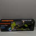 Neon Yellow Mongoose Force 1.0 Folding Scooter Ages 5+ Max weight 176 Lbs LED Lighted Wheels