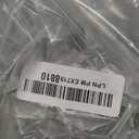 HOMOTEK Square Recessed Sliding Closet Door Finger Pulls, Inner Diameter 21/8 Inch(54mm), Flush Handles for Pocket, Barn Door Handles,Drawer pulls(Brushed Stainless Steel, 4 Pack)