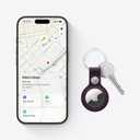Apple AirTag (2nd Generation): Tracker for Keychain, Wallet, and More; Locator with Sound; Simple One-Tap Setup with iPhone or iPad; Key Finder with up to 1.5X Precision Finding Range