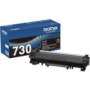 Brother Genuine Standard Yield Toner Cartridge, TN730, Replacement Black Toner, Page Yield Up To 1,200 Pages, Amazon Dash Replenishment Cartridge,1 Pack