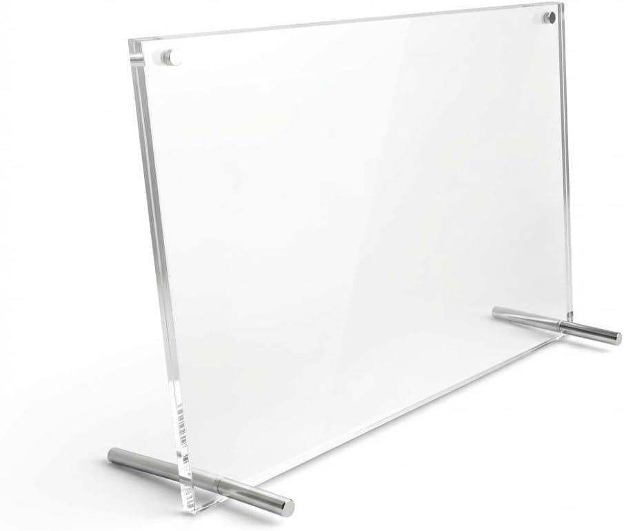 homingyo 11X14 Desktop Photo Frame, Acrylic, Free Standing Display