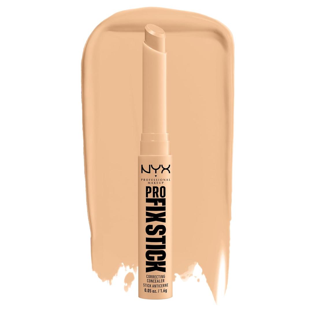 NYX PROFESSIONAL MAKEUP Pro Fix Stick Correcting Concealer, Buildable Medium Coverage Concealer Stick - Natural (0.05 Ounce (Pack of 1))