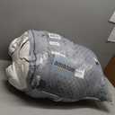 Queen Size Mattress Topper, Shredded Memory Foam Filling, 1800 GSM Mattress Pad Cover, Soft Bed Topper for Back Pain，Plush Foam Filled Pillow Top, 60"x80"