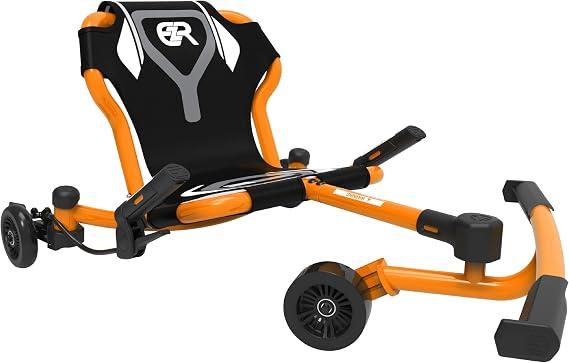 Ezyroller Drifter X Ride On Toy Ages 4-12+ Ideal Weight 40-110 lbs, Orange | Award Winning Outdoor & Indoor Ride On Toy for Boys & Girls
