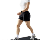 Walking Pad Treadmill with Incline, Manual Incline Under Desk Treadmill for Home/Office, 2.5 Hp Walking Jogging Running Treadmill with Led Display, Remote Control