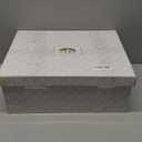 BTaT- Floral Tea Sets for Adults, 13 pcs, Service for 4, Pot (38 oz) & Cups (8 oz) with Saucers, Pastel Blue Floral Design, Porcelain Tea Set for Adult, Dishwasher Safe