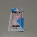 NITITOP Compatible with iPhone 14 Case Glitter Sparkly Sequin Design for Girls Women Luxury Bling Crystal Diamond Frame Full Camera Protection Shockproof Protective Phone Cover - Pink