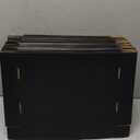 13x10x2 Inches Shipping Boxes Pack of 25, Packaging Corrugated Cardboard Mailer Boxes for Small Bussiness, Black