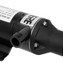 2026 Upgraded 4-Blade Chopper Macerator Pump,12V DC Macerator Pump 18590-2092,43 L/min Waste Transfer | Dry-Run Protection | Self-Priming Up to 5 Ft, For RV Boat Yacht