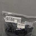 AugIris Womens Biker Shorts with 2 Pockets 8" High Waisted Tummy Control Workout Yoga Running Gym Shorts Graphite Grey, Medium