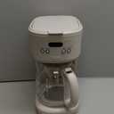 BELLA 12 Cup Programmable Coffee Marker, Reusable Dishwasher Safe Accessories, Easy LCD diaply, Auto Shutoff, 900 watt, Oatmilk