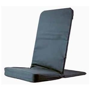 Original BackJack -Made in The USA- Navy Cotton Fabric Lightweight Floor Seating Chair for Gaming, Families, Parents, Daycare, Back Support, Reading, Yoga, Meditation, Dorm, School (Standard)