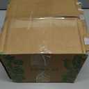 LE TAUCI Ceramic Plant Pots, 5.1 + 6.4 Inch Footed Pots for Plants, Modern Flower Pots for Home and Office, Indoor Planters with Drainage, Reactive Glaze White