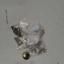 Brass Cabinet Knobs, Vintage Retro Mushroom Drawer Knobs with Backplate, Dresser Pull Handles for Kitchen/Cupboard/Wardrobe/Cabinet (Gold, 4 Pieces)