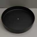 Metal Lazy Susan Organizer, 12 Inch Anti-Rust Turntable for Cabinet, Kitchen, Dining Table, Bathroom  Rotating Spice Rack, Spinner Storage, Round Carousel Organizer for Countertop Black