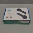 Fingerprint Door Lock Biometric Door Knob with Keypad Keyless Entry, Door Locks for Bedrooms, Home Hotel Office Apartment Black