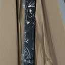 30" Slide-in Range Rear Filler Kit W10113901A with 2pcs Silicone Stove Gap Covers, Cooktop Trim Kit Between Stove and Backsplash for Whirlpool & Most Brand, 316 Stainless Steel (Black)