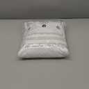 10x10ft Wrinkle Free White Backdrop Curtain for Parties Soft Fabric Drapes Wedding White Curtain Backdrop for Birthday Party Decorations Background for Photography 5x10ft, 2 Panels