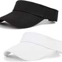 Century Star Visors for Women Mens Sun Visor Hats Sports Outdoor Tennis Running Adjustable Beach Cap Sun Protection