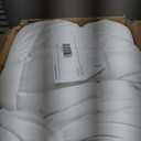 EASELAND King Size Mattress Pad Pillow Top Mattress Cover Quilted Fitted Mattress Protector Cotton 8-21" Deep Pocket Cooling Topper (78x80 Inches, White)