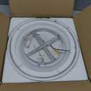 33W Double Ring LED Ceiling Light, 21.6 Inch Modern Flush Mount Ceiling Lamp, 3 Color Changeable 3000K-6000K, for Bedroom, Living Room, Kitchen, Hallway