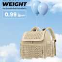 Awanhe Diaper Bag Small Diaper Backpack Stylish Baby Travel Backpacks with Insulated Pockets