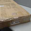 MyGift 4-Tier Wall Mounted Towel Rack Ladder with Top Storage Shelf, Rustic Burnt Solid Wood Hanging Towel Holder with 4 Black Industrial Metal Pipe Rungs Bar Design (Dark Brown)