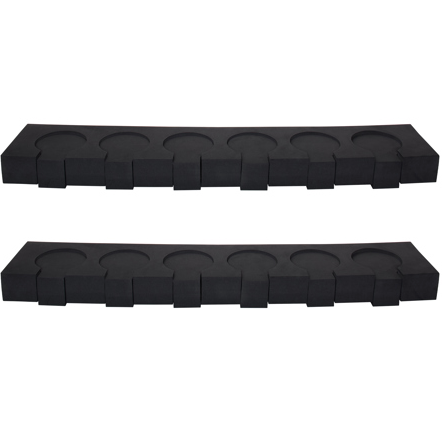 Glow Seamless Background Paper Roll Storage Rack, 2-Pack