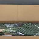 4ft Tall Triple Golden Cane Palm Artificial Tree Large Tropical Palm Tree UV Resistant Fake Plant in Pot for Indoor Outdoor Big House Living Room Outside Patio Office Home Decor 1Pack