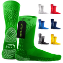 LUX Sports ProCleat Performance Grip Socks GripArray™ - Athletic Socks for Performance Sports - Grip Socks for Men and Women
