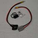 1 Pair 50A Battery Quick Connect/Disconnect Plug 10 Guage 1.3FT Cables O-Ring 12V Wire Harness Plug Connector Kit for Winch Trailer Towing Systems Gray