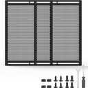 RV Entry Screen Door Grille,Upgraded Adjustable 16-32 in Width, 21.25 in Height, Metal Entry Screen Door Protector,Camper Screen Door Grill,RV Door Defender