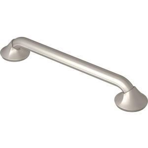 Moen YG2818BN Bathroom Safety 18-Inch Stainless Steel Transitional Bathroom Grab Bar, Brushed Nickel