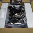 AmeriLite for 1999-2004 Ford Super Duty F250 F350 F450 F550 | Excursion Chrome Factory Style Replacement Headlights w/Corner Bumper Corner Set - Passenger and Driver Side