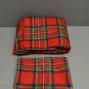 Full Size Top Sheet Only, Christmas Tartan Red Green Plaid Flat Sheet Microfiber Breathable Soft Bed Sheet, Valentine's Day Romantic Stripe Hotel Luxury Bedding Flat Sheets for Bedroom