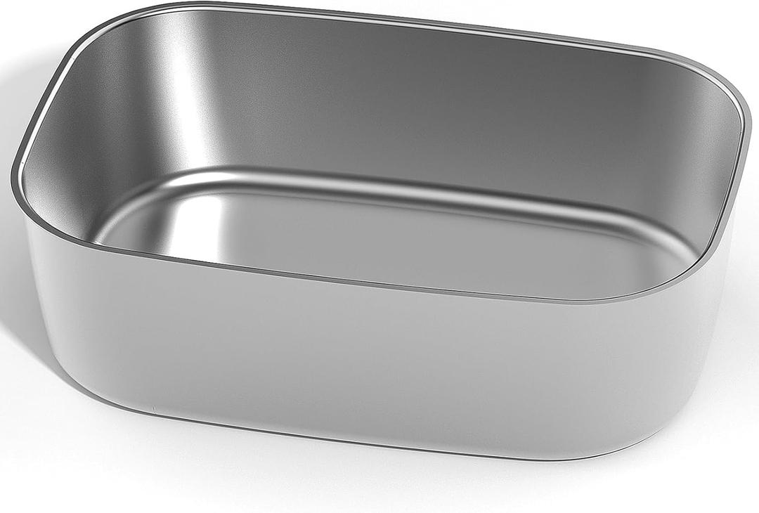 304 Stainless Steel Inner Container for Electric Lunch Box - 1.5L Removable Replacement Tray, Easy to Clean and Dishwasher Safe