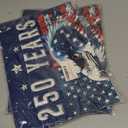 2 x 250 Anniversary USA Flag 1776-2026 - 250th Anniversary Yard Flag | Burlap Garden Flags 12x18 Inch - 250 Anniversary USA Merchandise for Men, Women - 250th Anniversary Decorations Outdoor