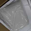 YITAHOME Vanity Desk Set with Large 35" LED Mirror and Lights, Makeup Table with 4 Drawers & Stool, 2 AC Outlets and 2 USB Ports, Adjustable Lighting, Modern Ample Storage Dressing Table, White