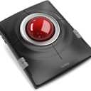 Nulea M512 Wireless Trackball Mouse, Ergonomic 55mm Trackball, 4 Level Adjustable DPI for Precise Control, Left or Right Hand Compatible, Rechargeable, MultiDevice Bluetooth & 2.4GHz for PC, Laptop