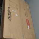 Black Farmhouse Mirror for Wall, 22x30 Inch Wood Framed Rectangle Bathroom Vanity Mirror, Barn Door Style Mirrors Decor Mirror for Living Room Bedroom Entryway