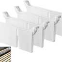 4pcs Langstroth Hive Bee Feeder - Dual Compartment 1.5L Bee Feeder & Water, Anti-Drowning Design for Beekeeping Supplies