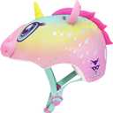 Raskullz Child Unicorn 5+ Helmets, Ages 5-8 With a Head Measurement of 50-54 cm