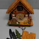 Kintrot Cuckoo Clock Handcrafted Traditional Black Forest Wood Clock Wall Decor