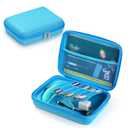 Hard Case Compatible with 3Doodler Start+ Essentials (2023) for 3D Pen Set for Kids, Art Activity Set Carrier Case for Printing Filament Refill and USB Charger,Blue (Box Only)