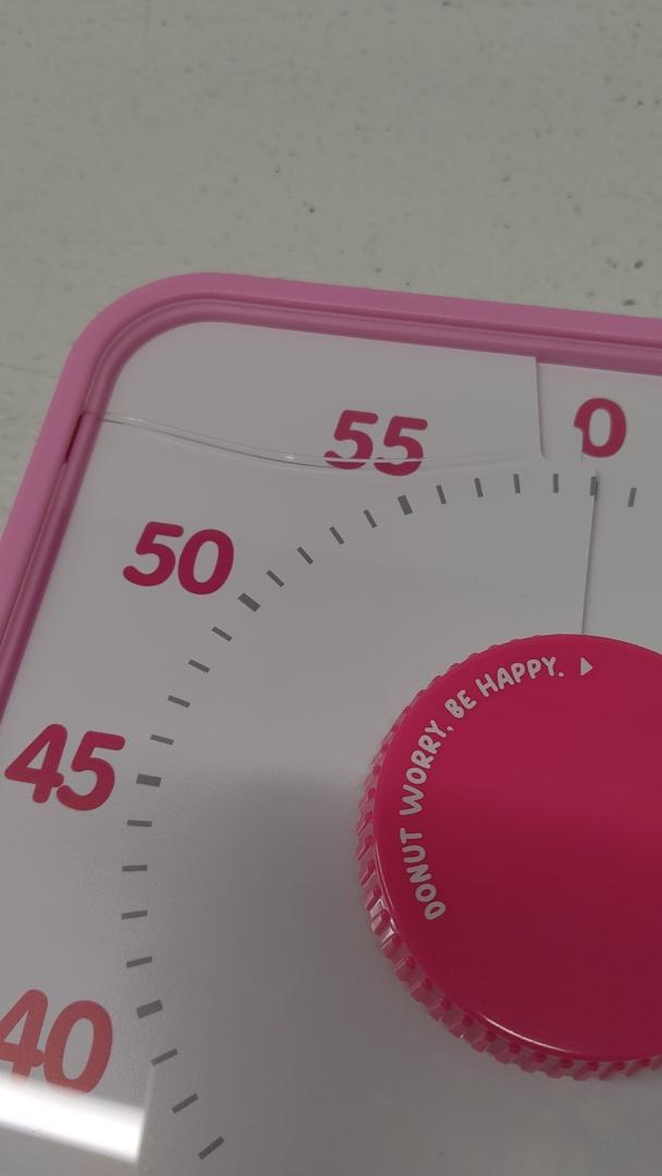 TWENTY5 SEVEN, 60 minute visual timer Mechanical